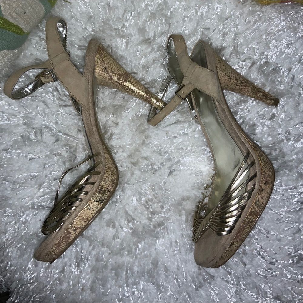 Alfa I ankle strap heels